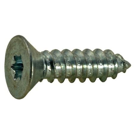 Midwest Fastener Sheet Metal Screw, #8 x 5/8 in, Zinc Plated Steel Flat Head Torx Drive, 30 PK 37013